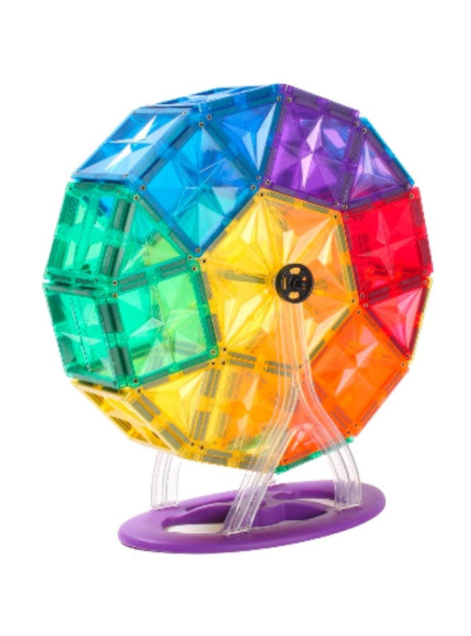 Magnetic Tiles 46 Piece Rainbow Ferris Wheel Set - Main Image