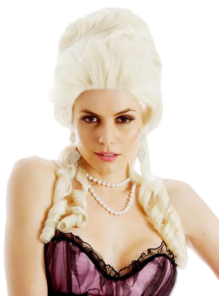 Marie Antoinette Womens Blonde Victorian Costume Wig - Alternative Image