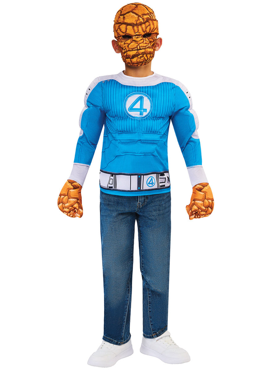 The Thing Boys Marvel Fantastic 4 Movie Costume - Main Image