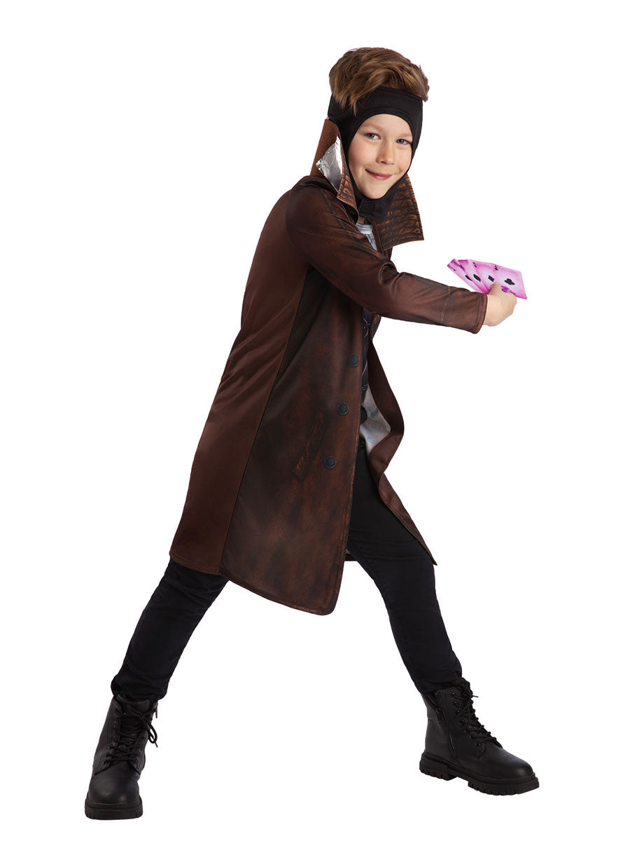 Marvel Doomsday Boys Gambit Deluxe Costume - Alternative Image