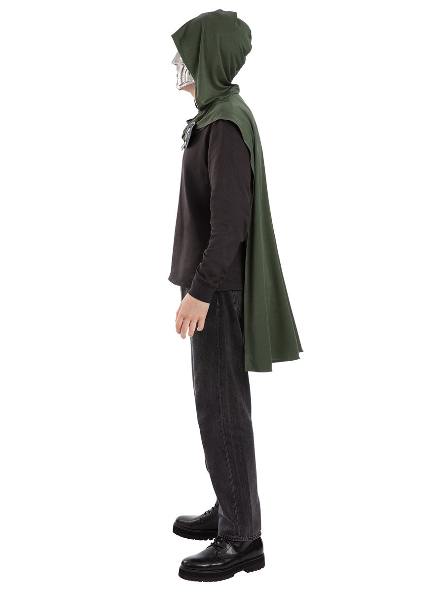 Marvel Doomsday Mens Dr Doom Cape And Mask Costume Set - Side Image 1