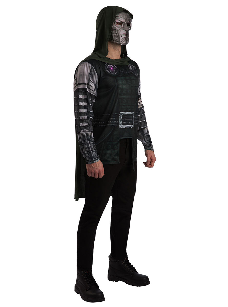 Marvel Doomsday Mens Dr Doom Costume - Side Image 2