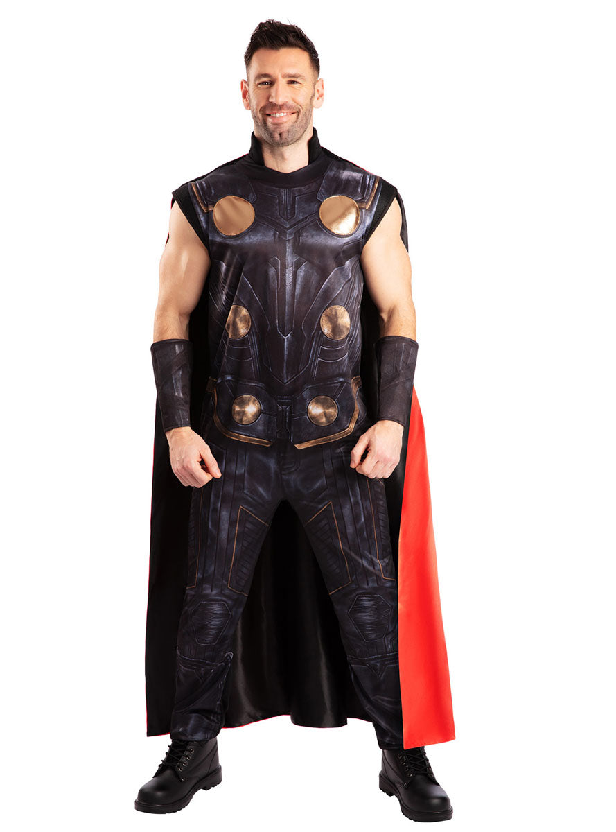Marvel Mens Thor Classic Superhero Costume - Alternative Image
