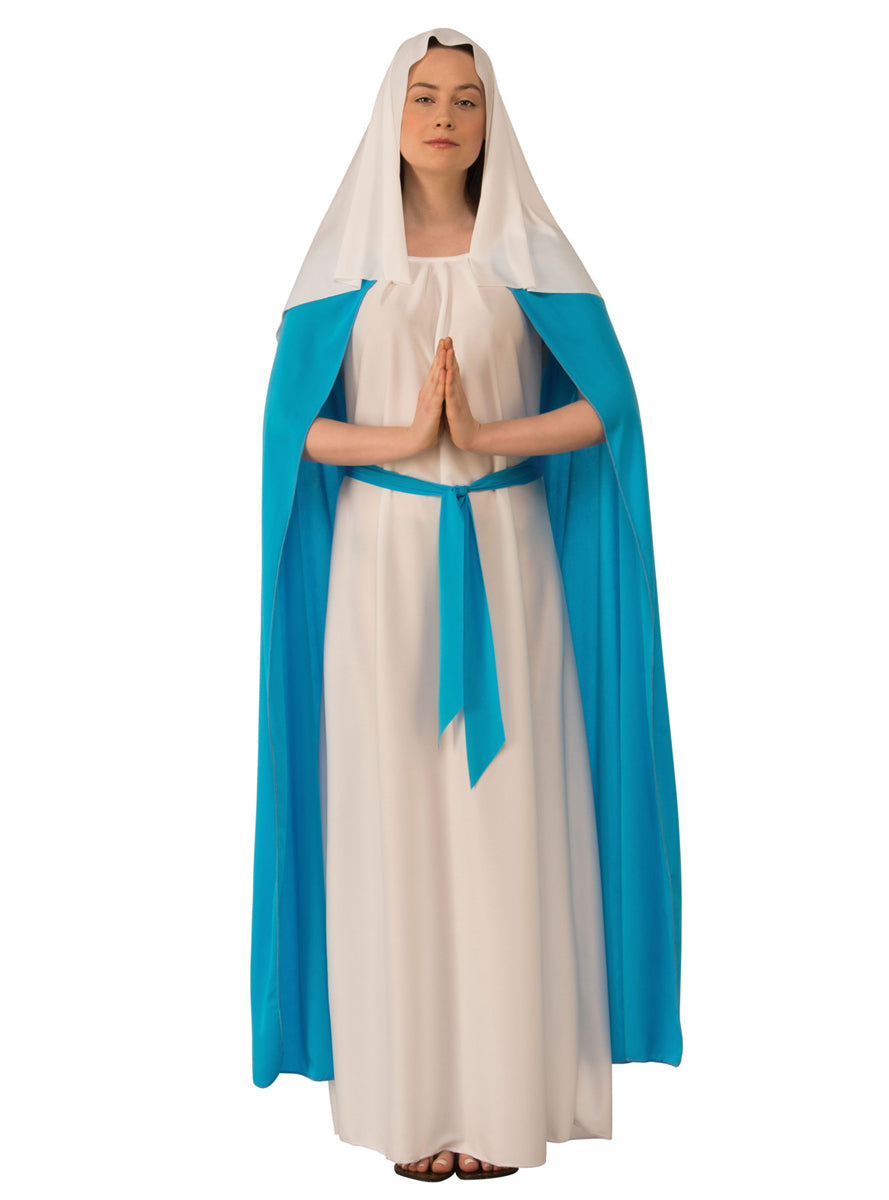 Mary Womens Biblical Christmas Costume - Main Image
