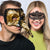 Image of Two People Wearing Masquerade Masks
