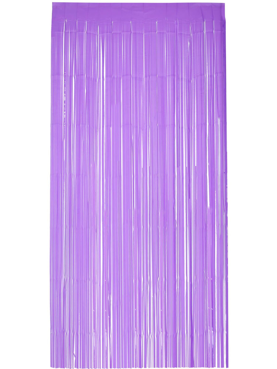 Purple Curtain Party Backdrop - Main Image