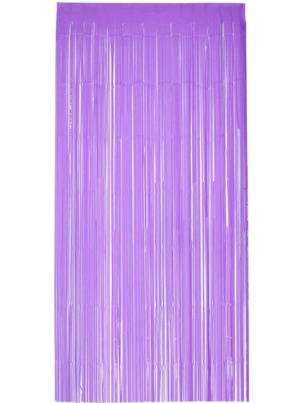 Purple Curtain Party Backdrop - Main Image