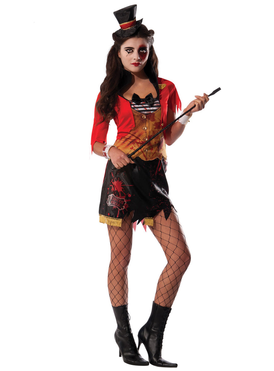 Main image of Mauled Ringmaster Womens Halloween Costume