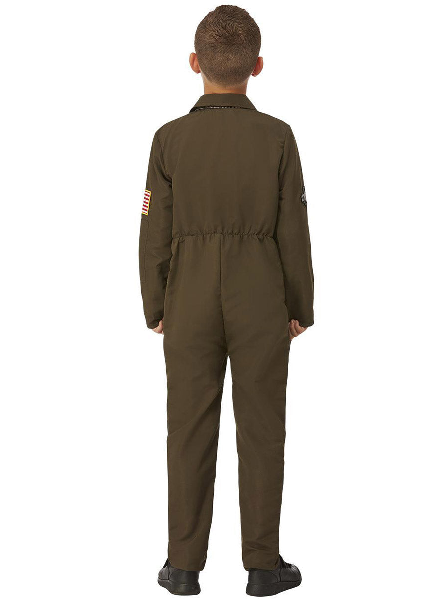 Smiffys Costume Top Gun, Verde, con tuta intera, targhette di identificazione e occhiali Halloween : Smiffys Smiffys Costume Top Gun, Verde, con tuta intera, targhette di identificazione e occhiali Halloween : Smiffys