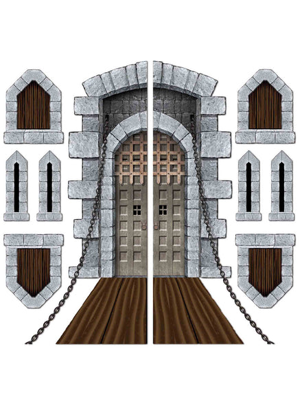 Medieval Castle 9 Piece Decorating Kit - Main Image