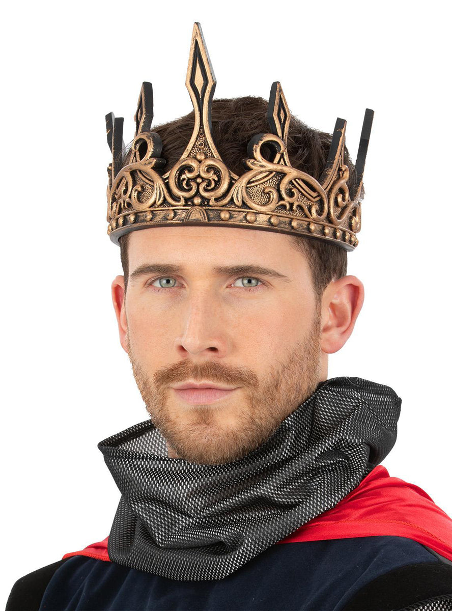 Kings medieval costume crown - Main image