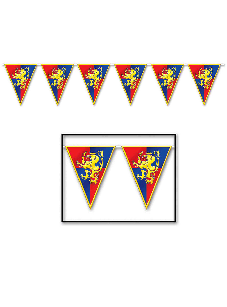Medieval Pennant Flag Banner - Main Image