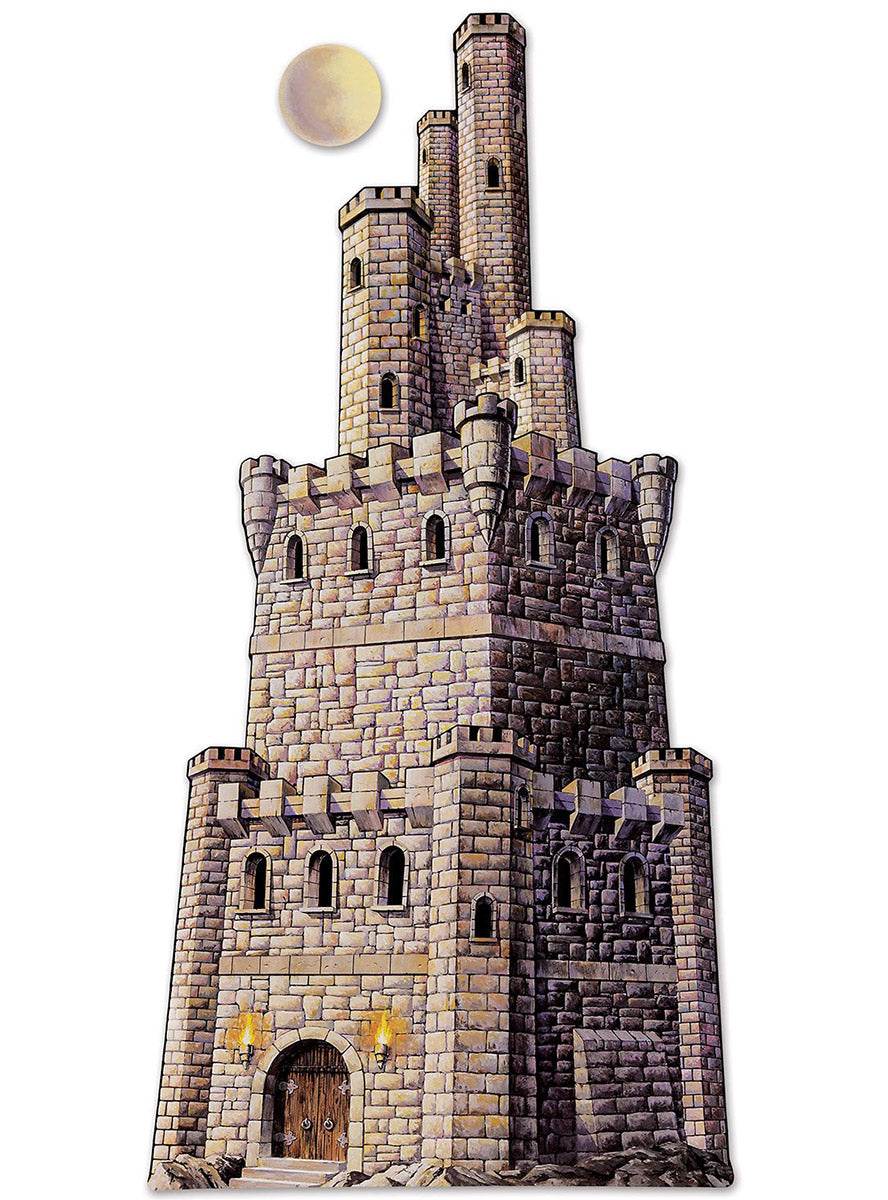 Medieval Castle Cut Out Decoration - Main Image