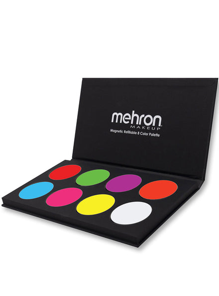 Mehron Paradise Makeup AQ 8 Colour Neon UV Pro Palette - Main Image