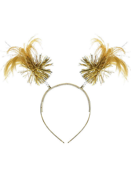 Novelty Gold Ponytail Headbopper Headband