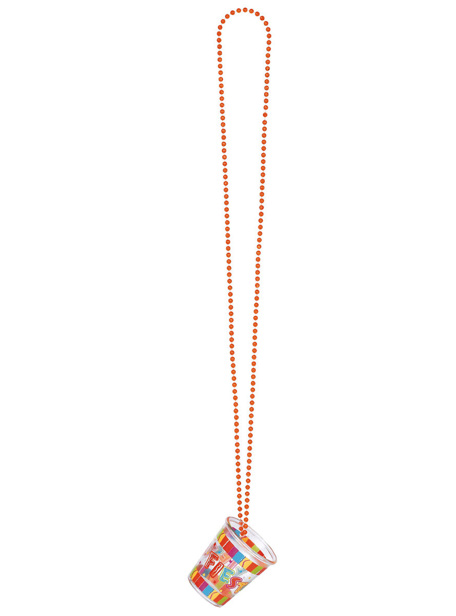 Novelty Mexican Shot Glass Necklace