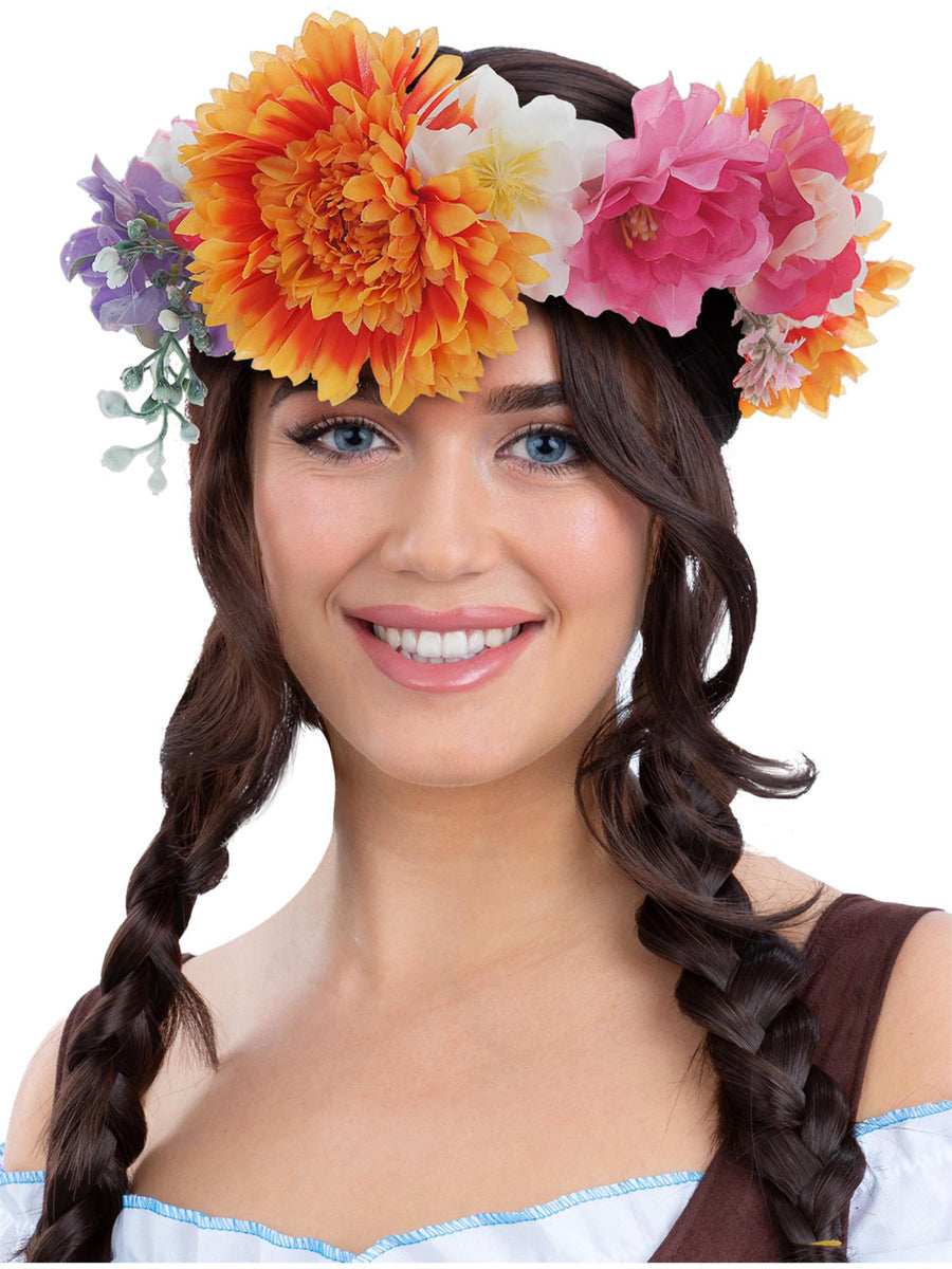 Midsommer Flower Crown Costume Accessory
