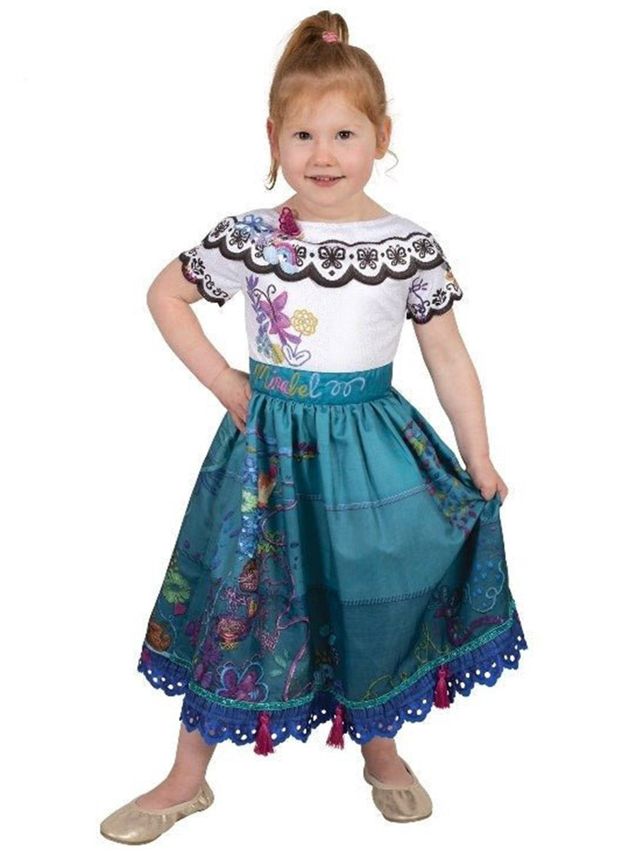 Image of Mirabel Deluxe Toddler Girls Disney Encanto Costume - Main Image