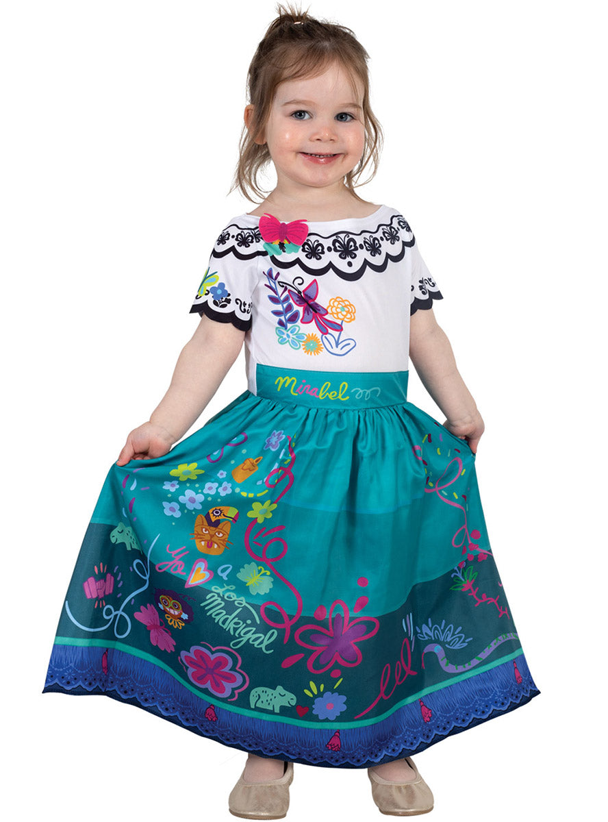 Image of Mirabel Toddler Girls Disney Encanto Costume
