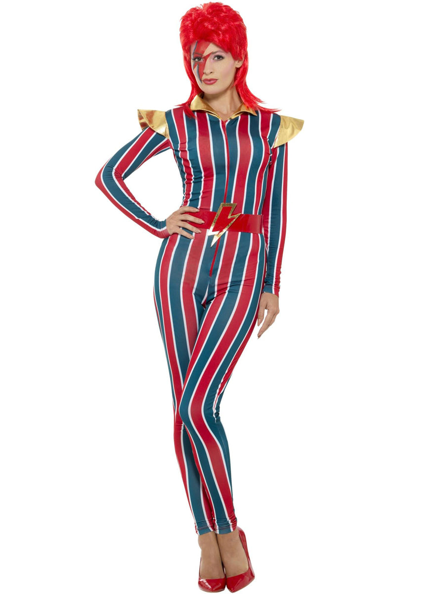 Womens 1970s david bowie costume - Alternative image