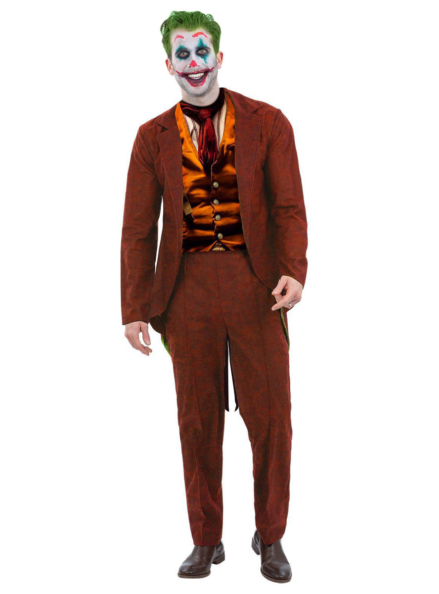 Mens joker trickster costume - Alternative image