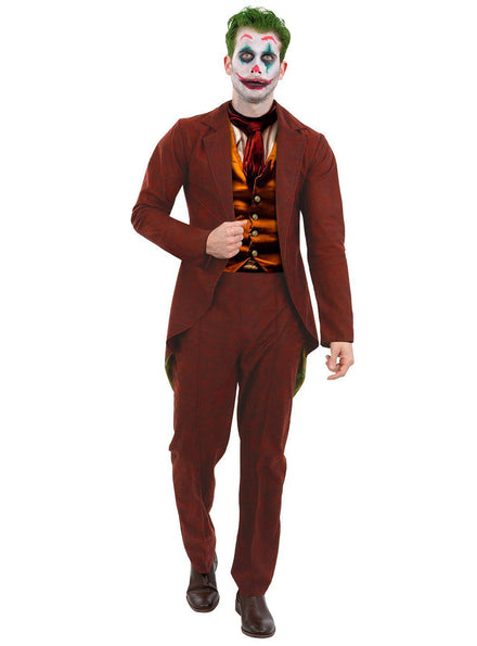 Mens joker trickster costume - main image