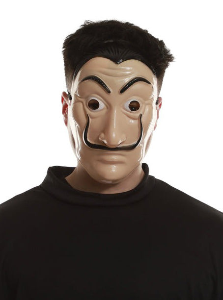 Money Heist Mens Costume Mask - Main Image