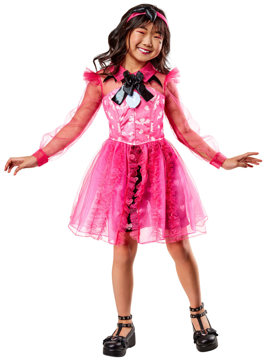 Draculaura Girls Monster High Costume - Main Image