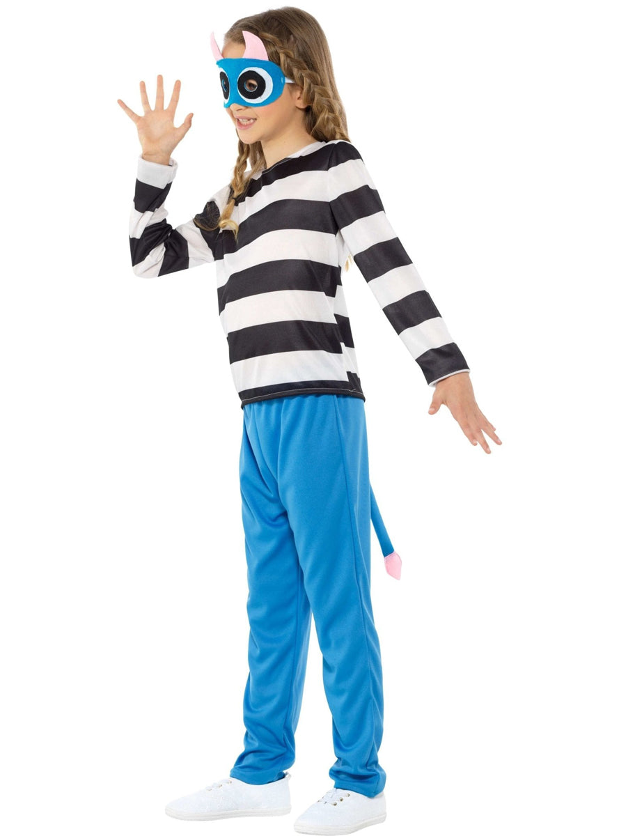 Book Character Girls Monster in Your Book Costume - Side Image