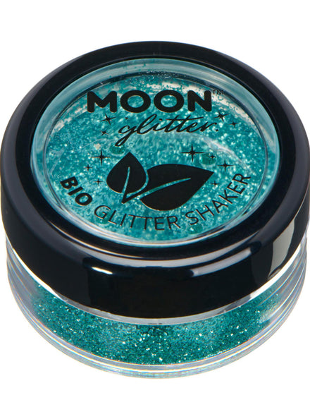 Fine Bio Moon Glitter Turquoise Shaker Pot - Main Image