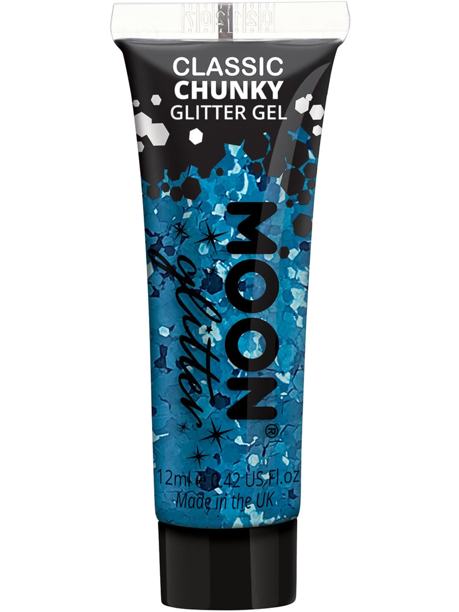 Chunky Classic Blue Moon Glitter Gel - Main Image