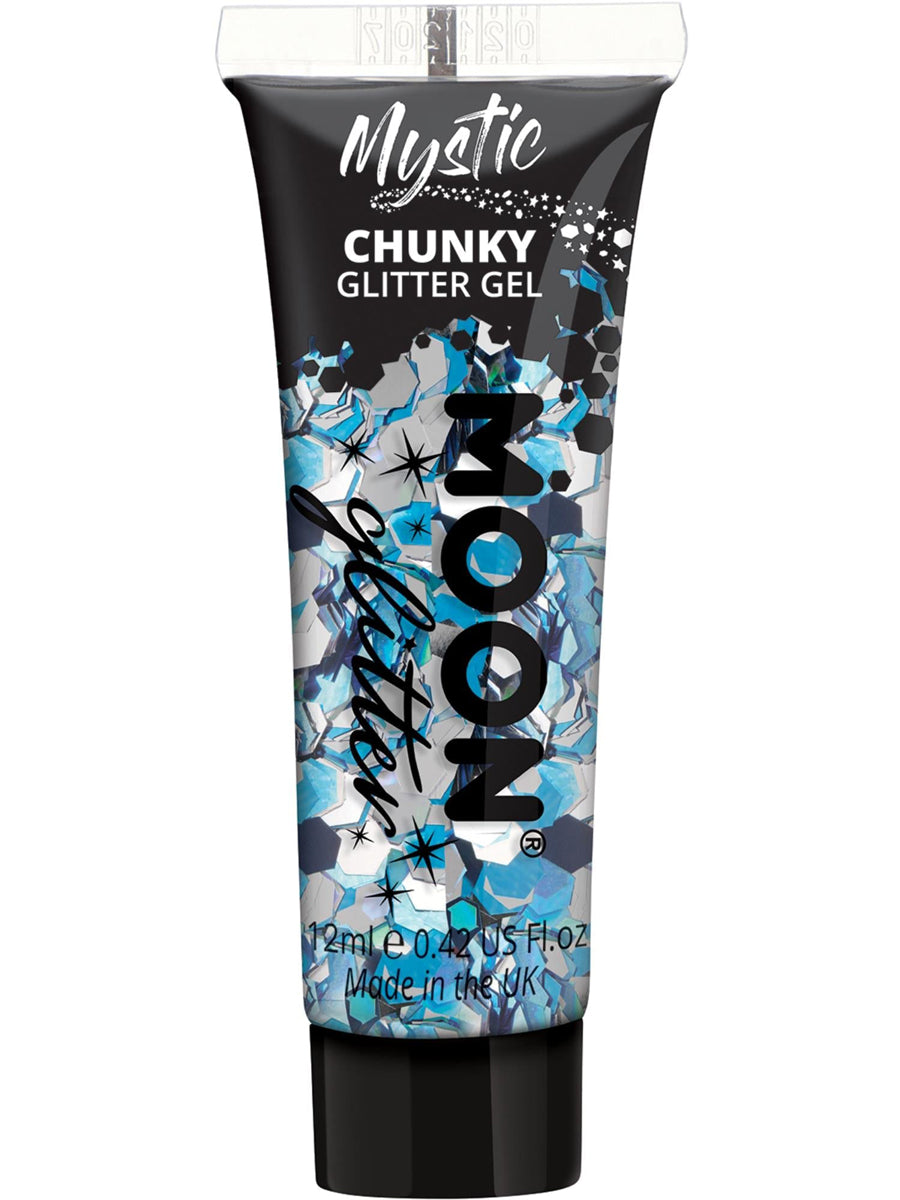 Chunky Mystic Frozen Mixed Colour Moon Glitter Gel - Main Image