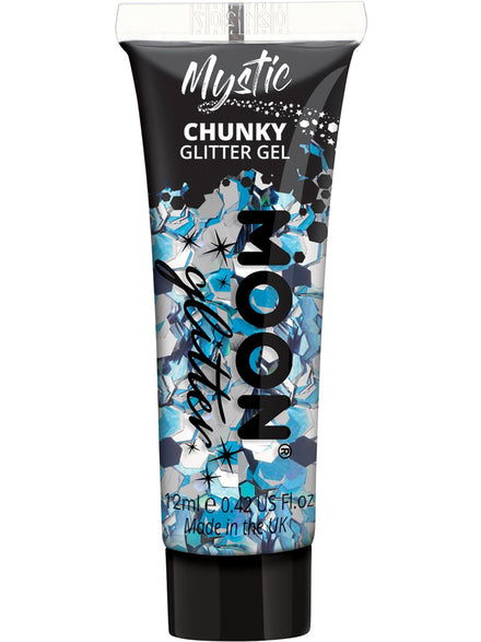 Chunky Mystic Frozen Mixed Colour Moon Glitter Gel - Main Image