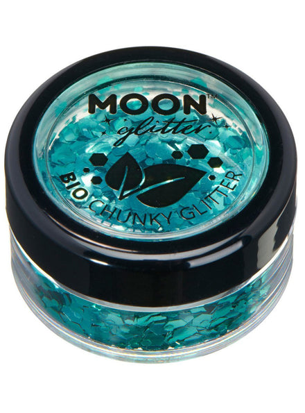 Moon Glitter Turquoise Chunky Bio Glitter