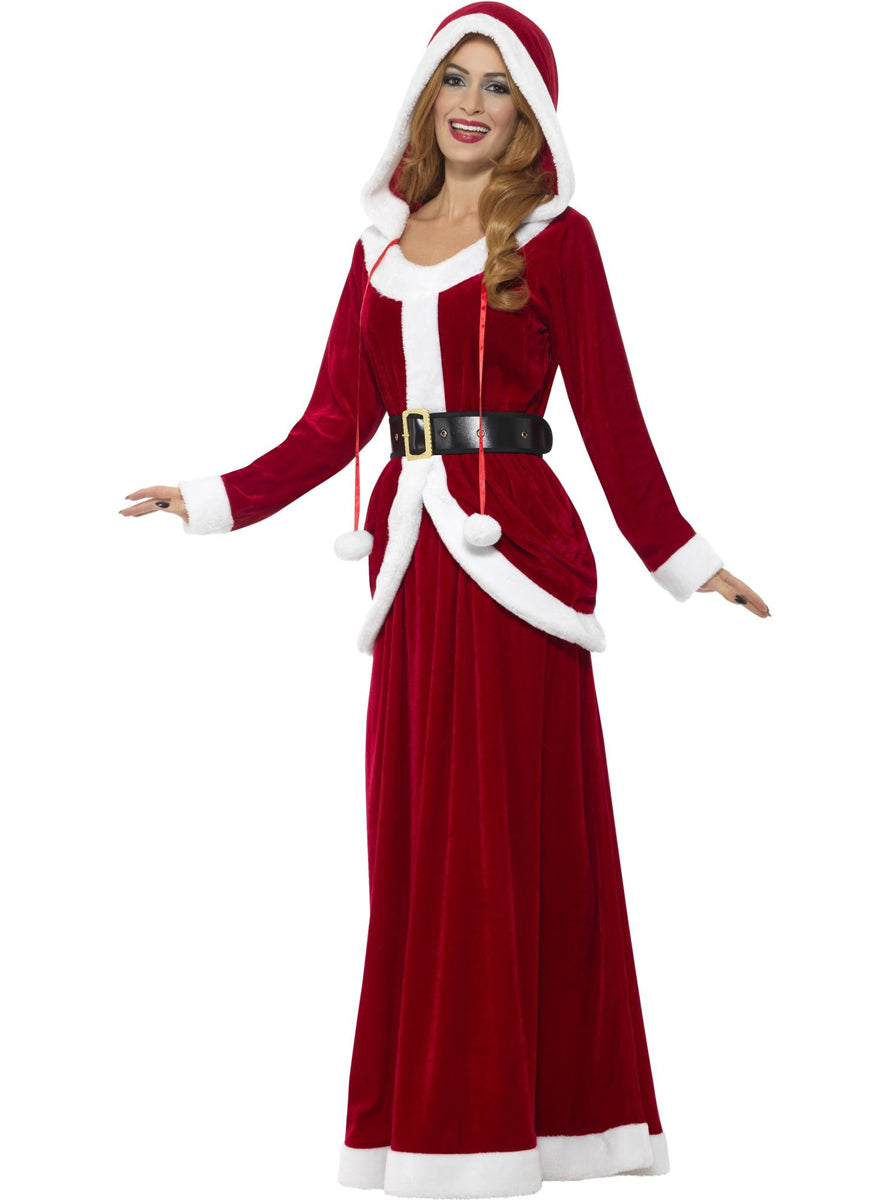 Deluxe Plus Size Mrs Claus Womens Costume - Alternate Image 1