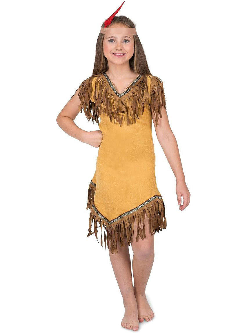 Girls Native American Costume