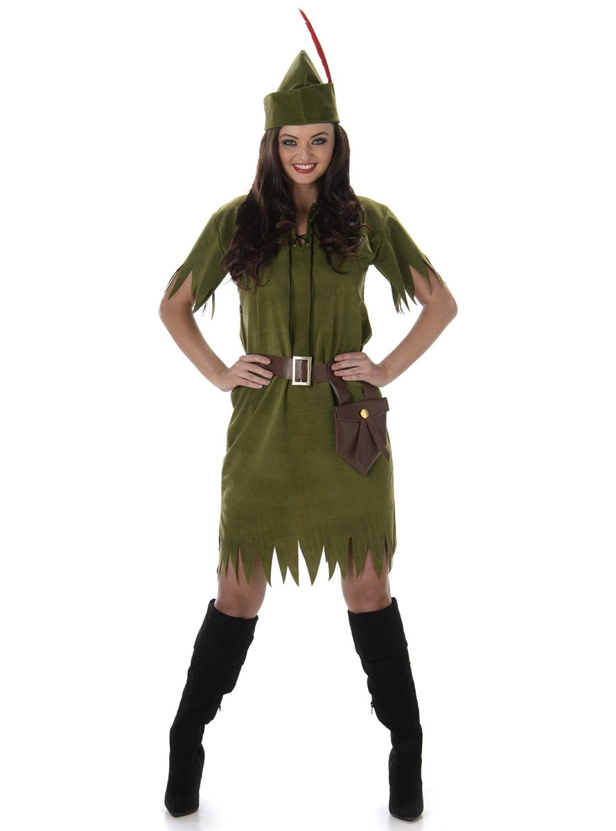 Plus Size Womens peter Pan Costume - Main Image