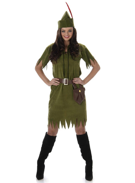 Plus Size Womens peter Pan Costume - Main Image