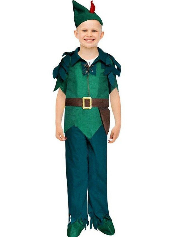 Neverland Peter Pan Teen Boys Costume - Main Image
