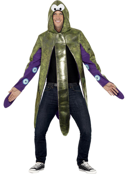 Womens golden octopus costume - Main image