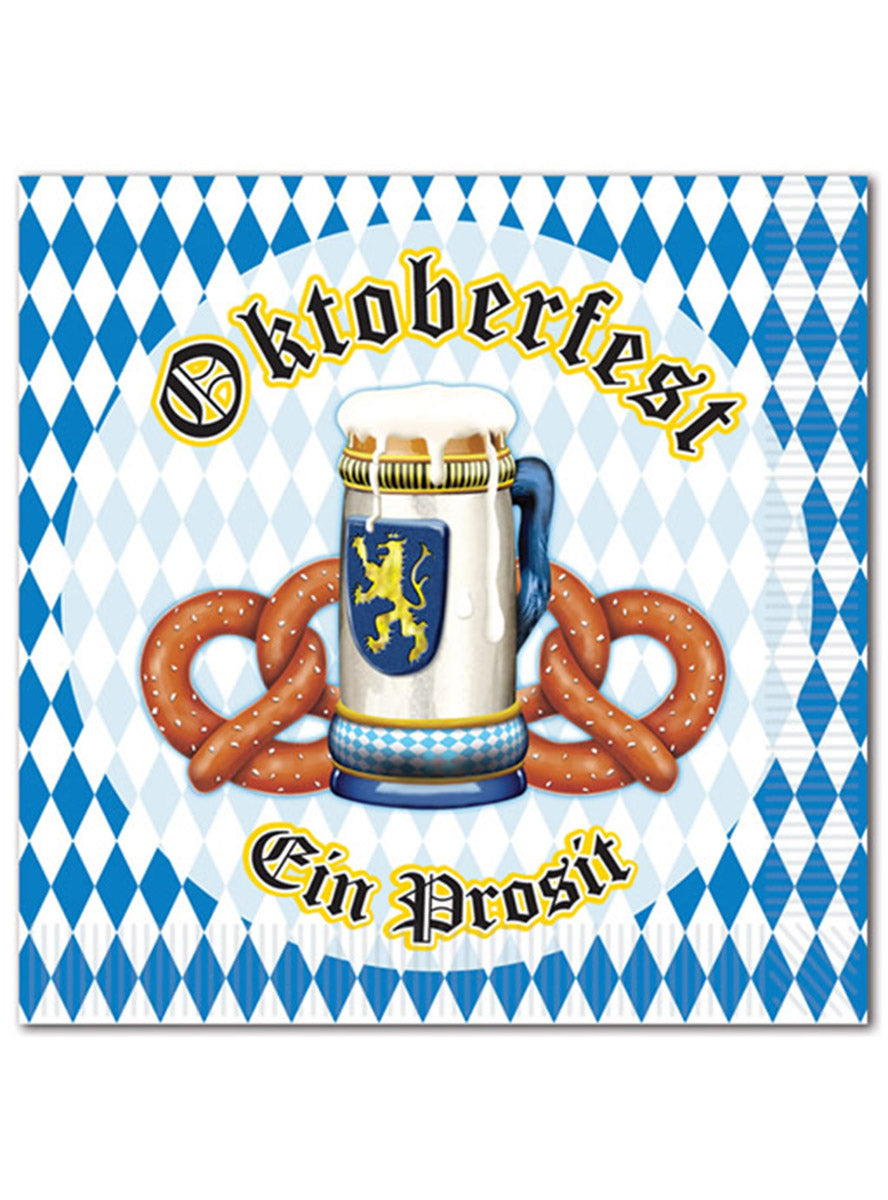 Oktoberfest Beverage Napkins - Main Image