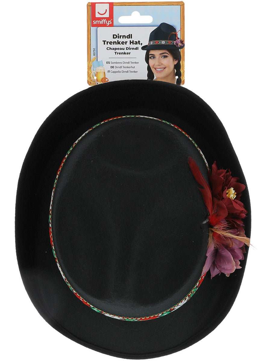 Trenker Oktoberfest Hat with Flowers - Packaging Image