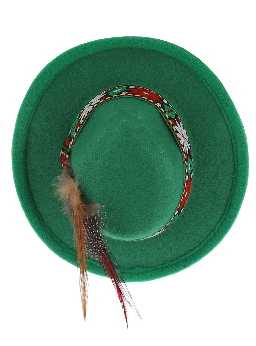 Mini Green Oktoberfest Hat - Packaging Image