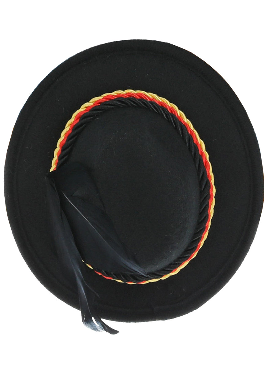 Mini Black Oktoberfest Hat - Packaging Image