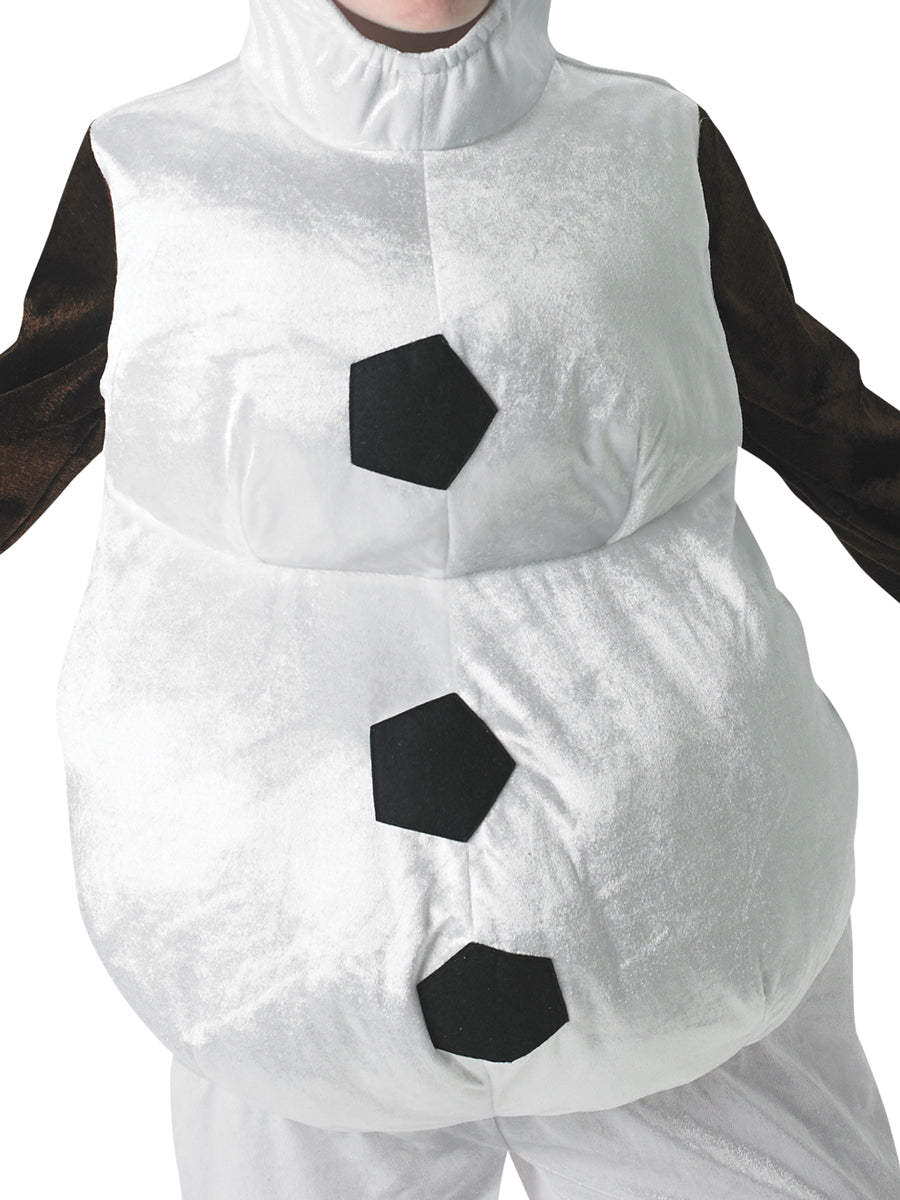 Toddler Boys Frozen Olaf Snowman Costume - Close Image 2