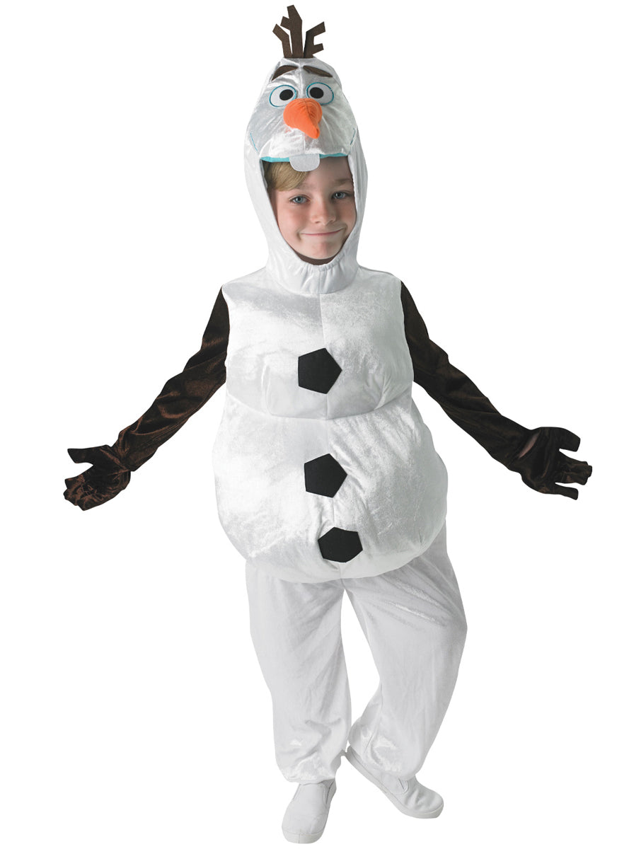 Frozen Toddler Boys Olaf Snowman Costume - Main Image