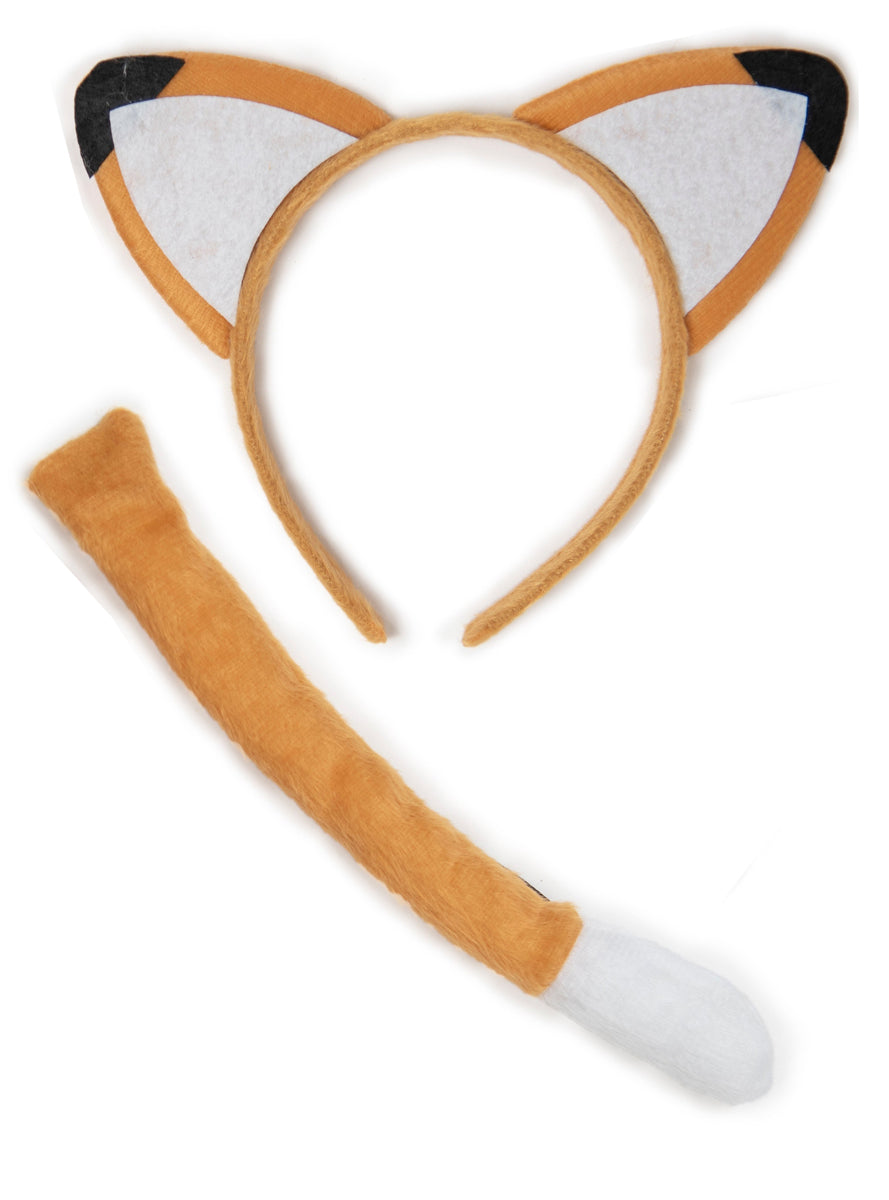 Classic Orange Fox Kids Accessory Set - Main Image