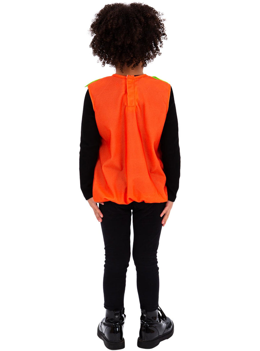 Toddler jack o lantern halloween costume - Back Image