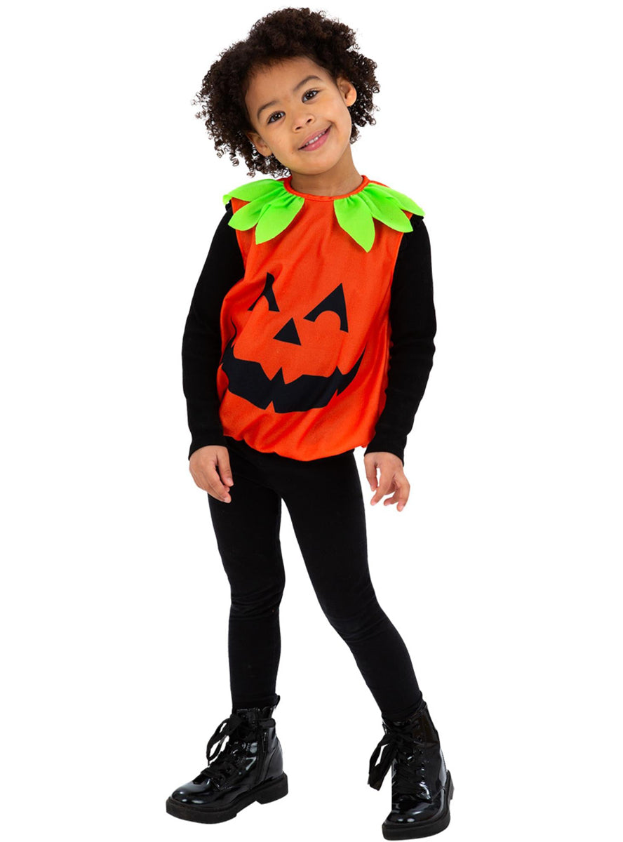 Toddler jack o lantern halloween costume - Main Image