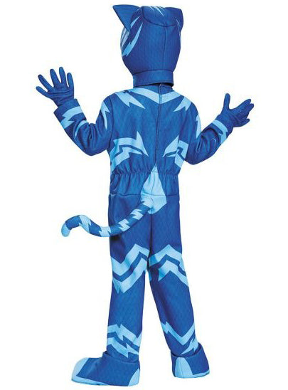 Deluxe PJ Masks Toddler Boys Catboy Costume - Back Image